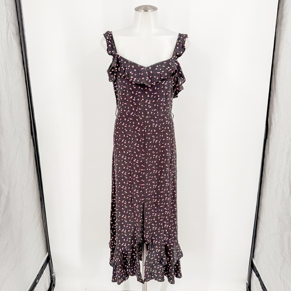 Lovers + Friends Nova Midi Dress in Lil Hearts